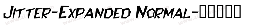 Jitter-Expanded Normal字体转换